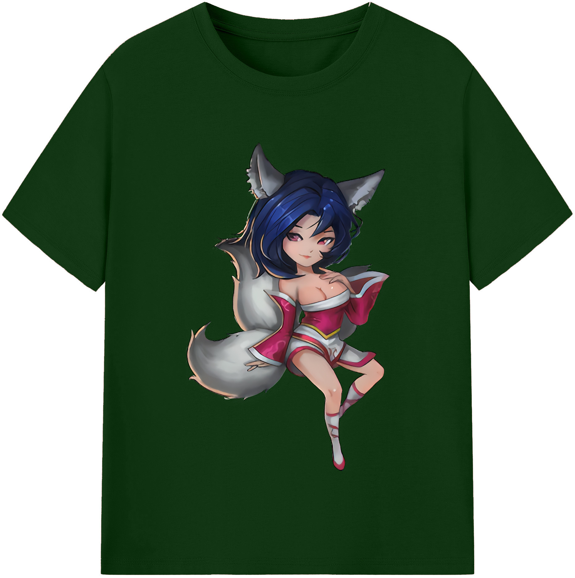 リーグ・オブ・レジェンド League of Legends LOL 綿100％半袖Tシャツ（フロントプリント）